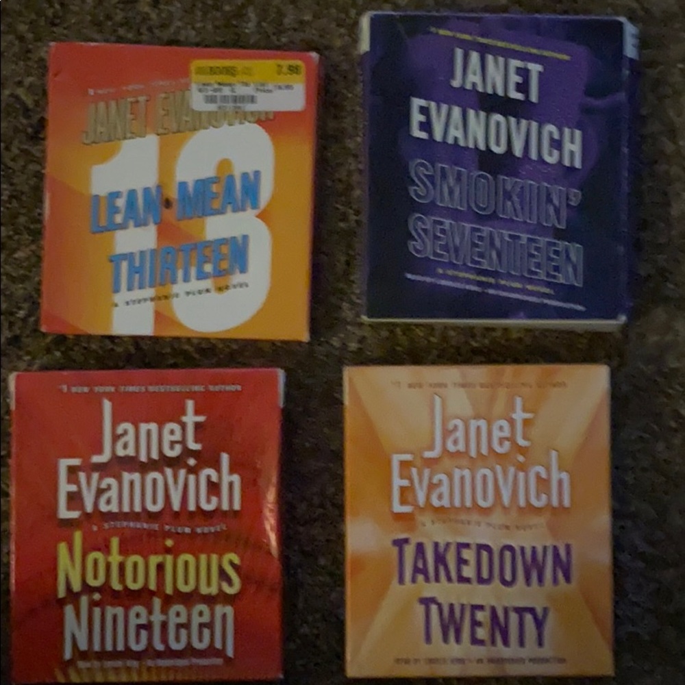 4 Janet Evanovich Audio Cds